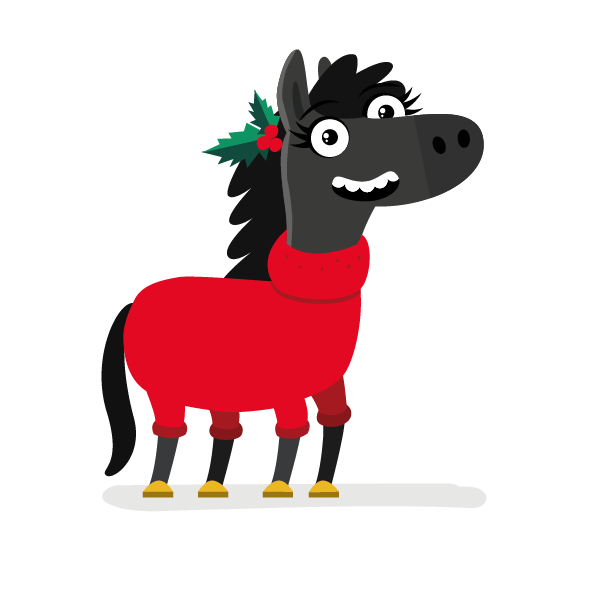 Pudding in jumper