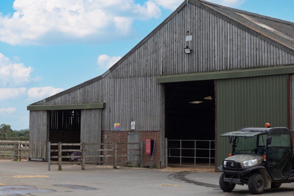 Large barn on walklands yard