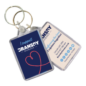 I support Bransby Horses keyring
