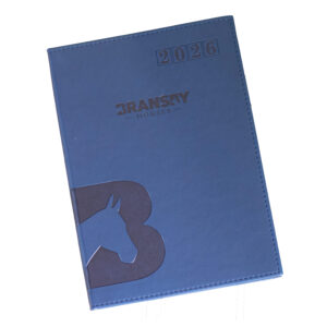 Bransby Horses 2026 navy blue a5 diary