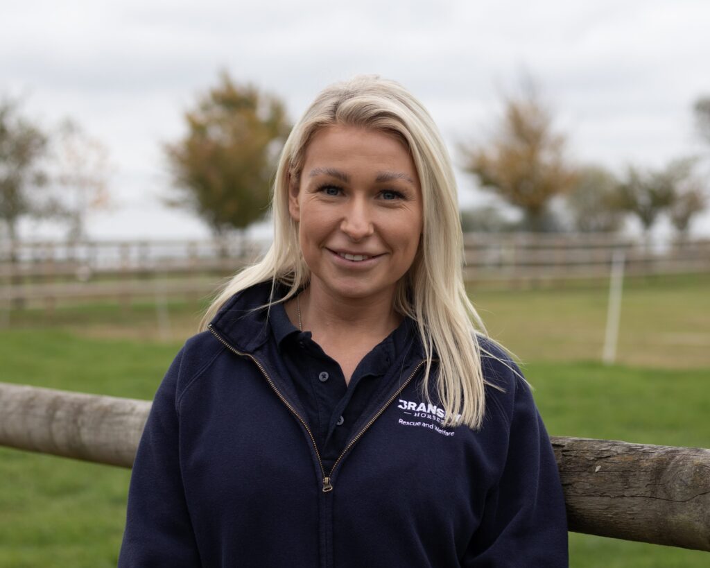 headshot of rehoming coordinator Hayley