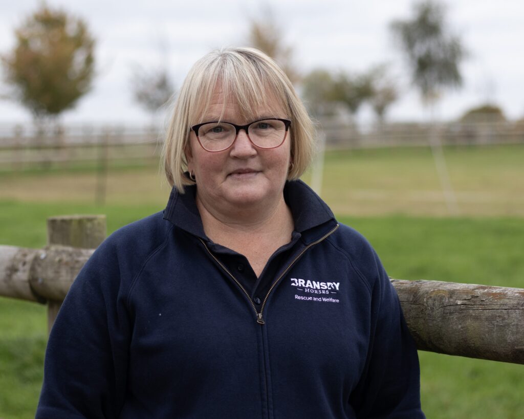 headshot of rehoming officer Helen